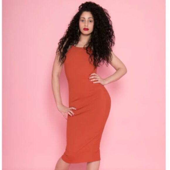 MannersLND Dresses & Skirts - MannersLDN Nata Dress Burnt Orange L